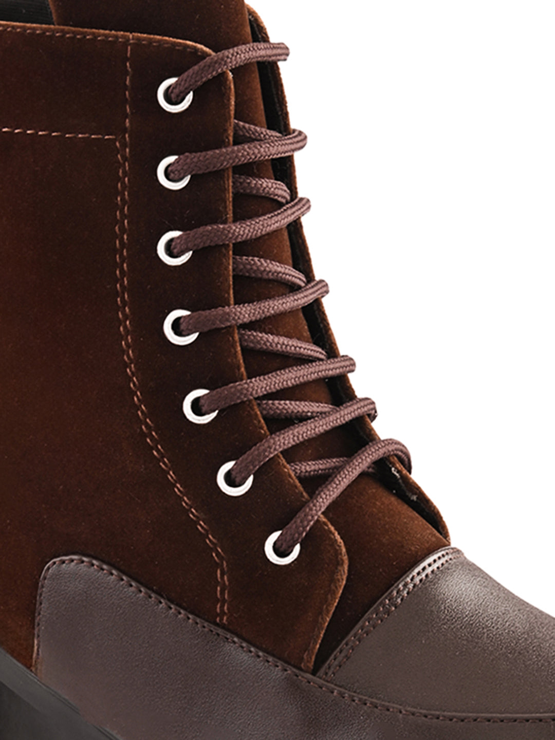 Women’s Lace-Up Platform Ankle Boots