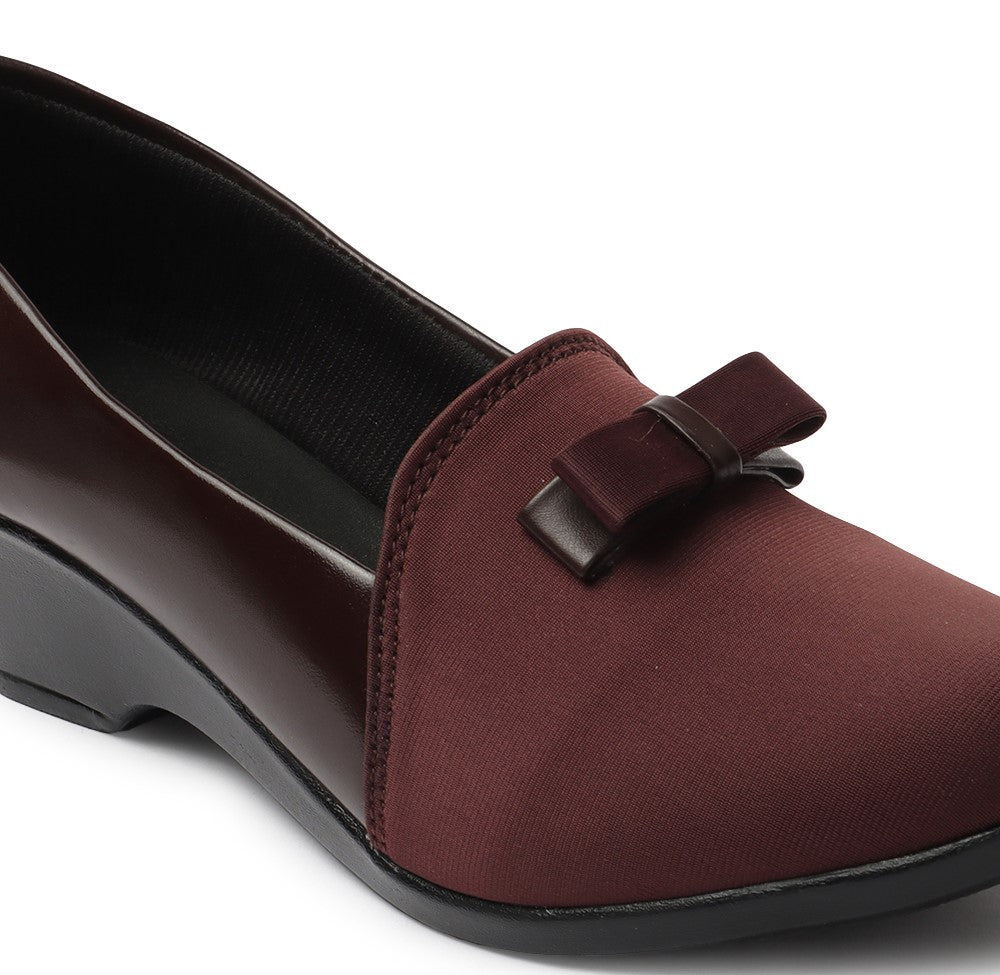 Graceful & Alluring Bow Design Comfortable Ballerinas