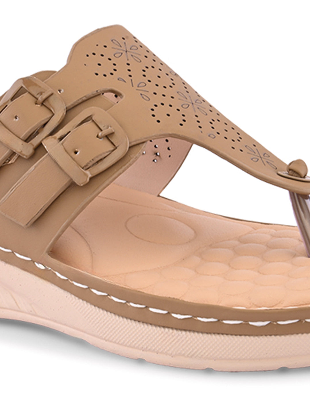 Graceful & Durable Buckle Design Doctor Slippers