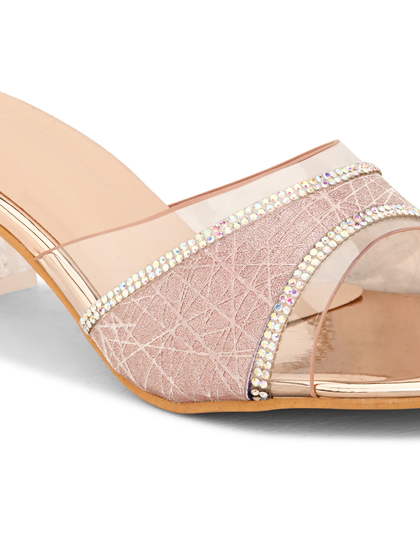 Fancy & Comfortable Stylish Slip-On Heels With 2.5 Inches Heel