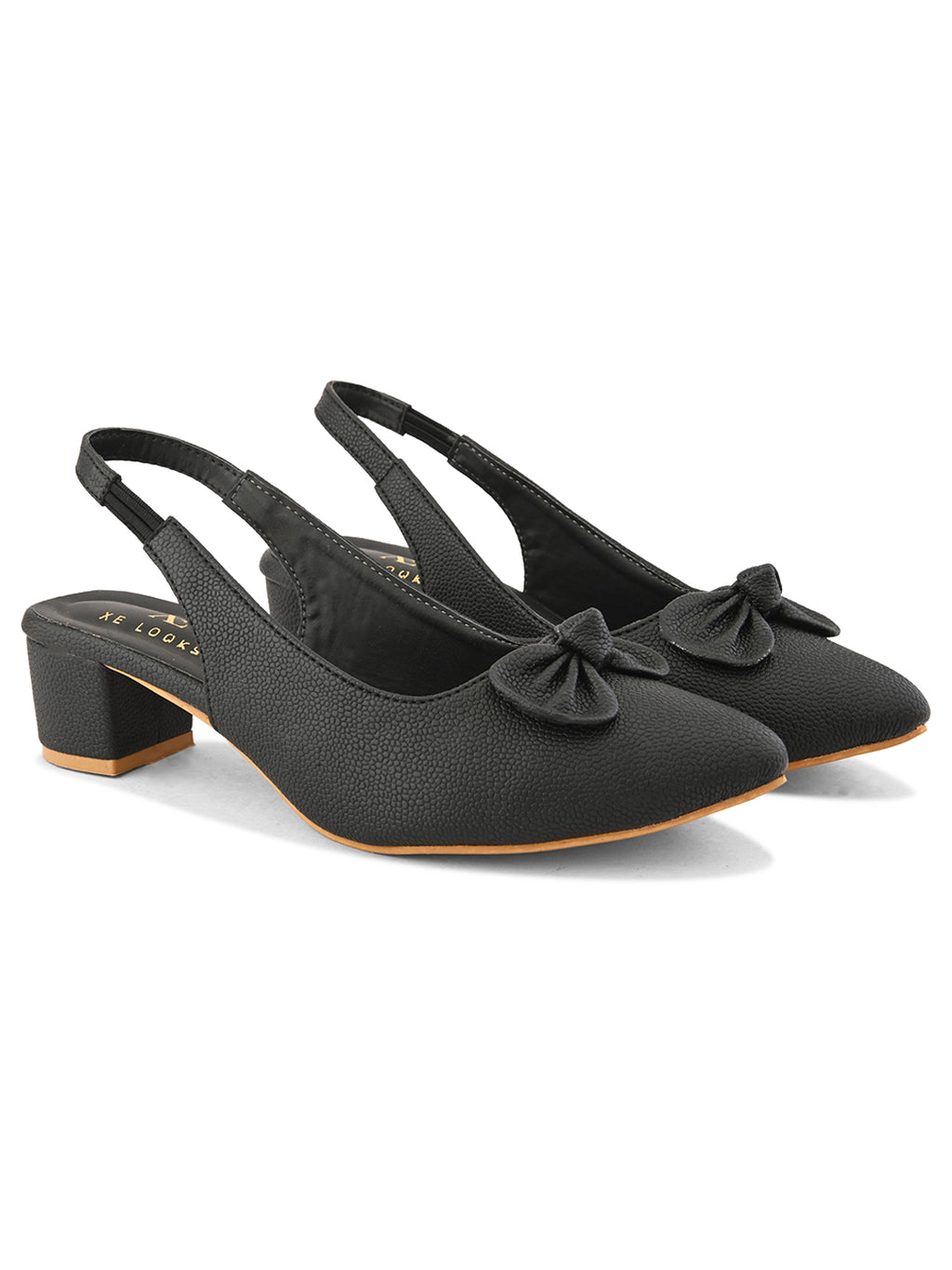 Slingback with Stylish Finish Heels