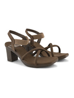 Bold & Attractive with Ankle strap Block High Heels Sandal