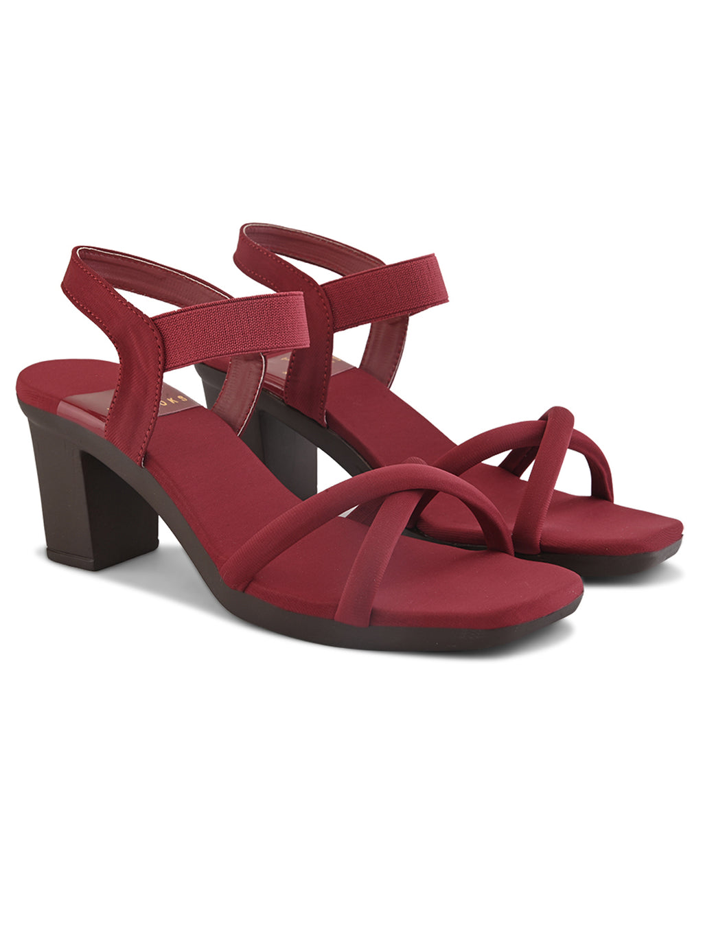 Bold & Attractive with Ankle strap Block High Heels Sandal