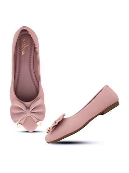 Tipped Bow with Elegant Design Flat Bellies