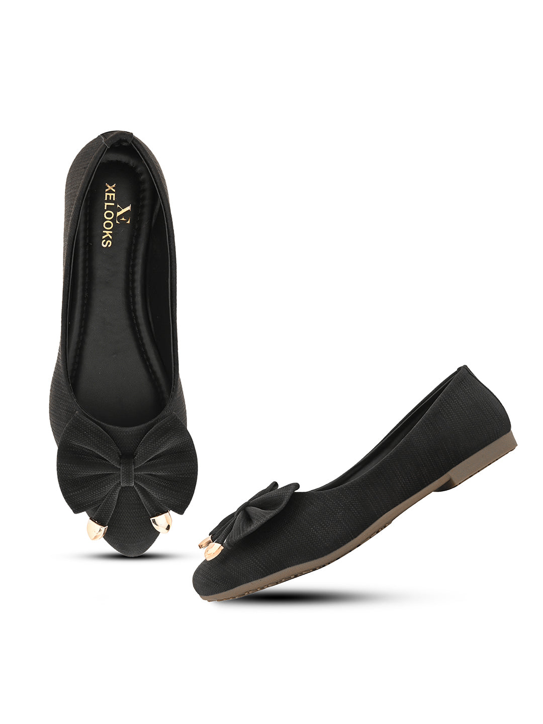 Tipped Bow with Elegant Design Flat Bellies