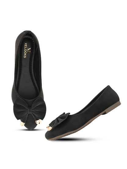 Tipped Bow with Elegant Design Flat Bellies