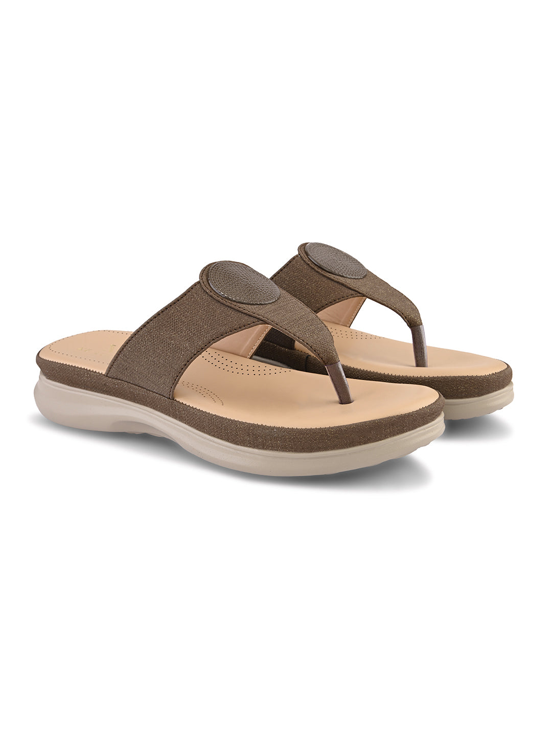 Embellishment Buckle Detail Doctor Slippers