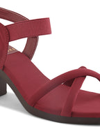 Bold & Attractive with Ankle strap Block High Heels Sandal
