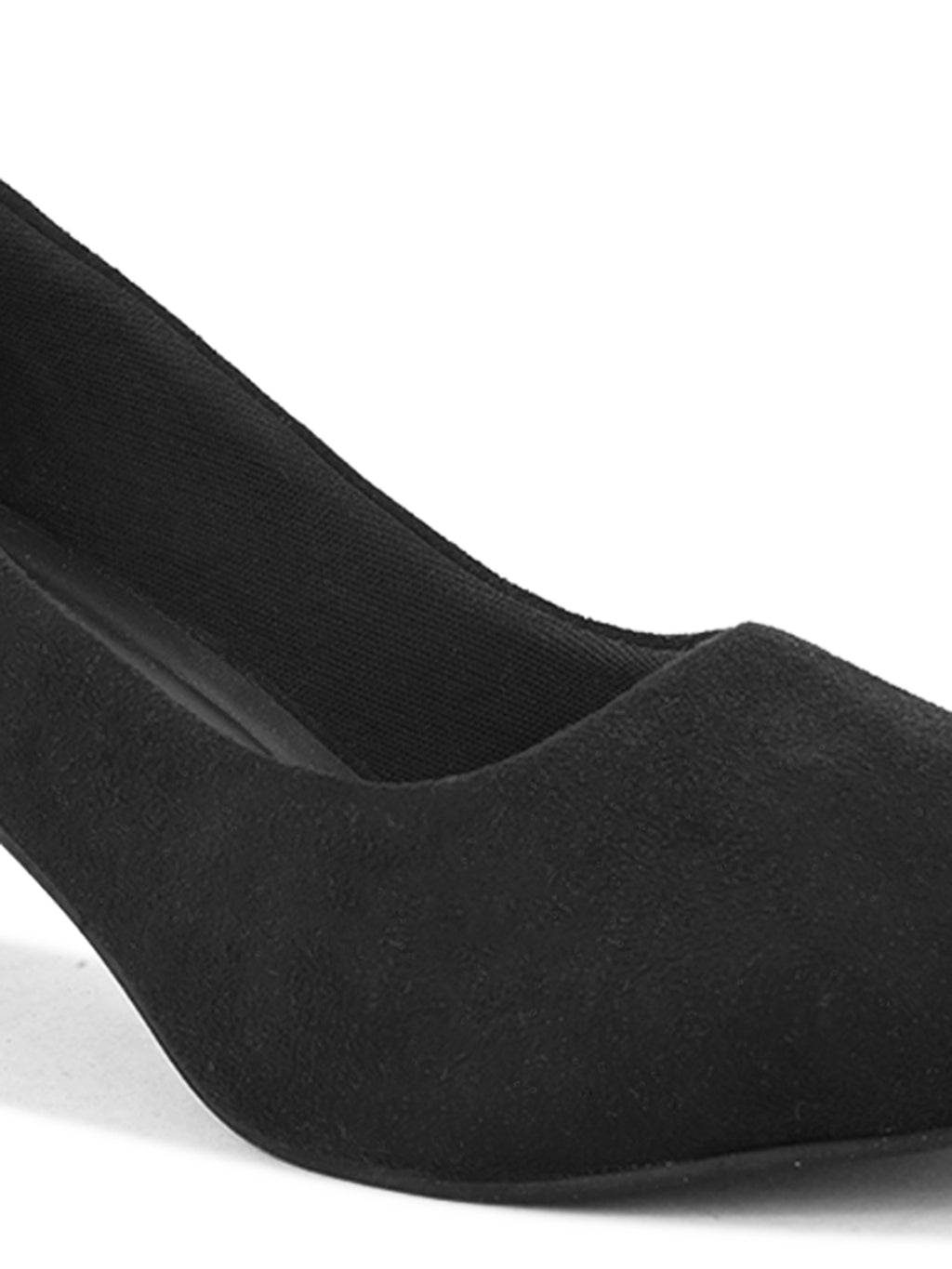 Elegant with a soft suede finish heels
