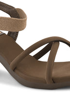 Bold & Attractive with Ankle strap Block High Heels Sandal