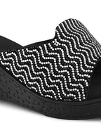 Soft & Stylish Slip-On Mule Sandals Comfort Sandals