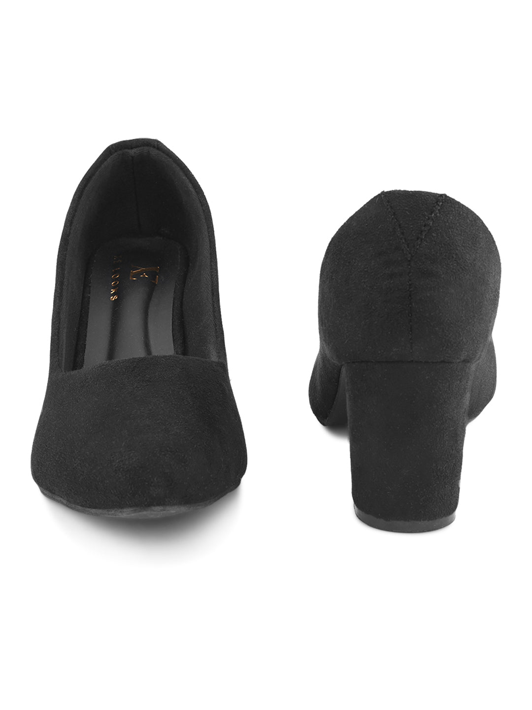 Elegant with a soft suede finish heels