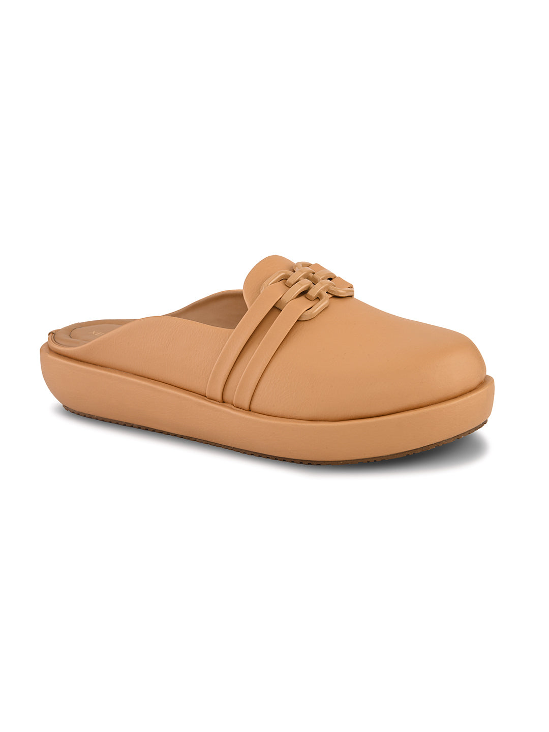Slip-On Mules with Cushioned Footbed