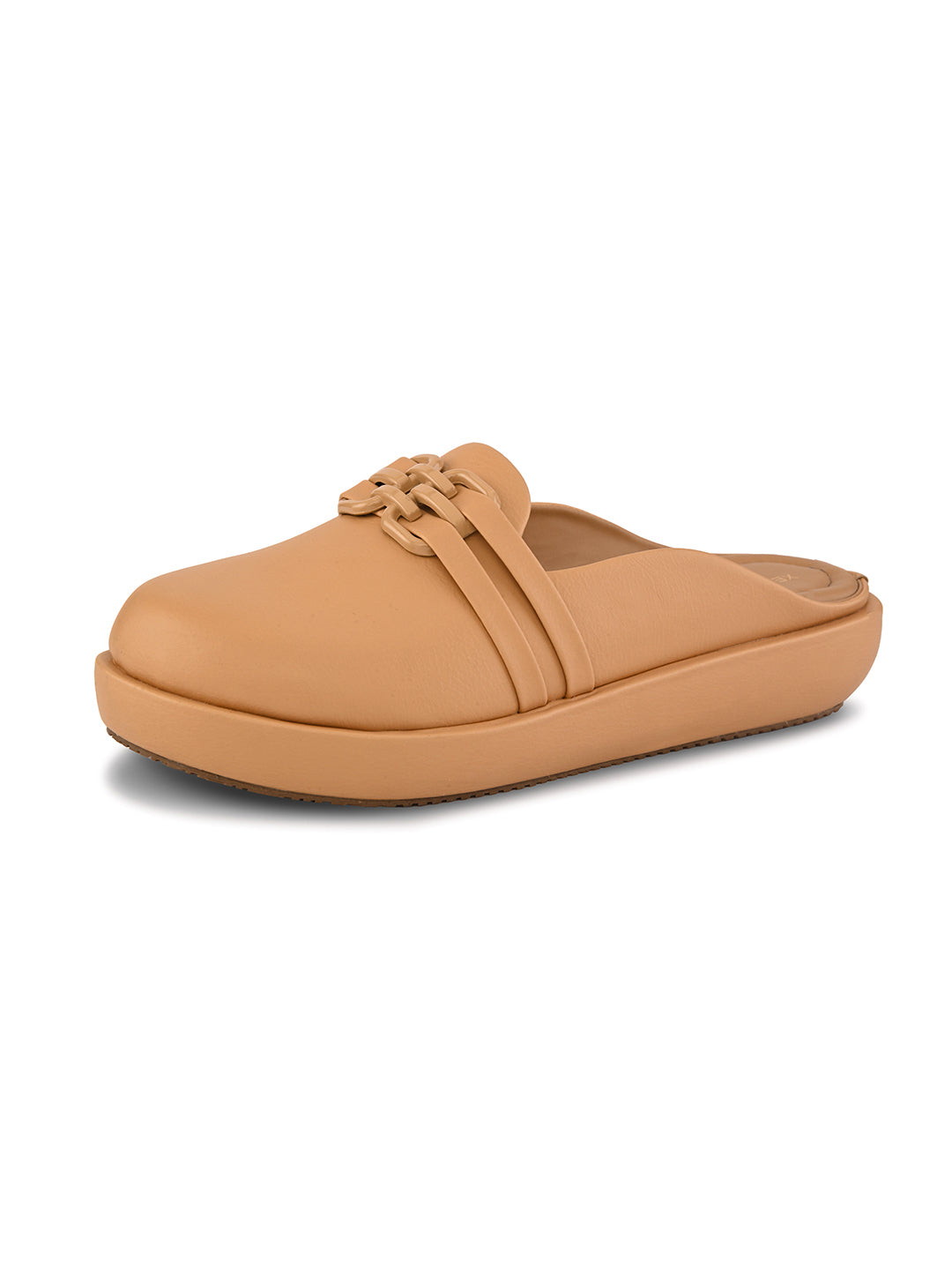 Slip-On Mules with Cushioned Footbed