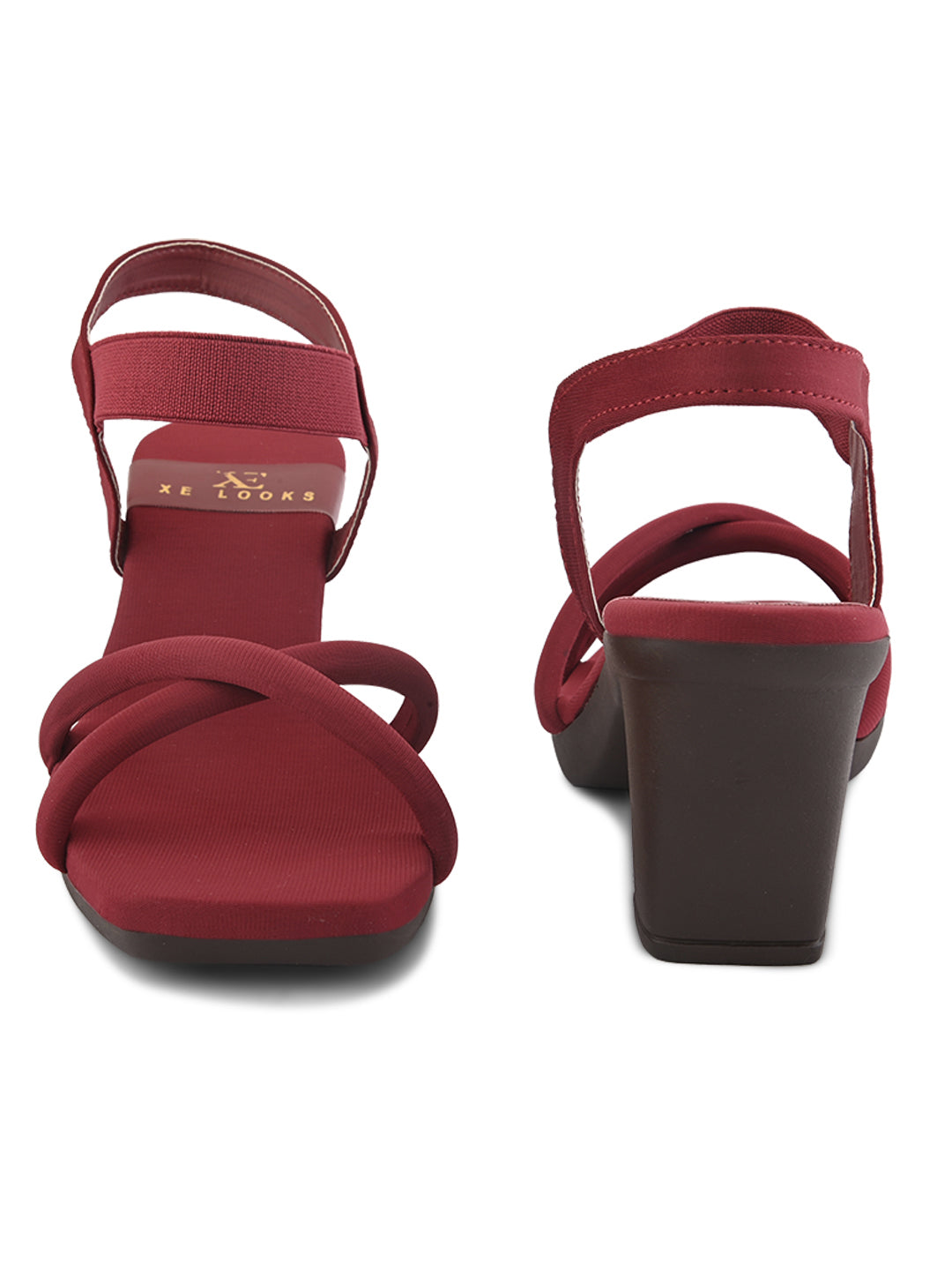 Bold & Attractive with Ankle strap Block High Heels Sandal