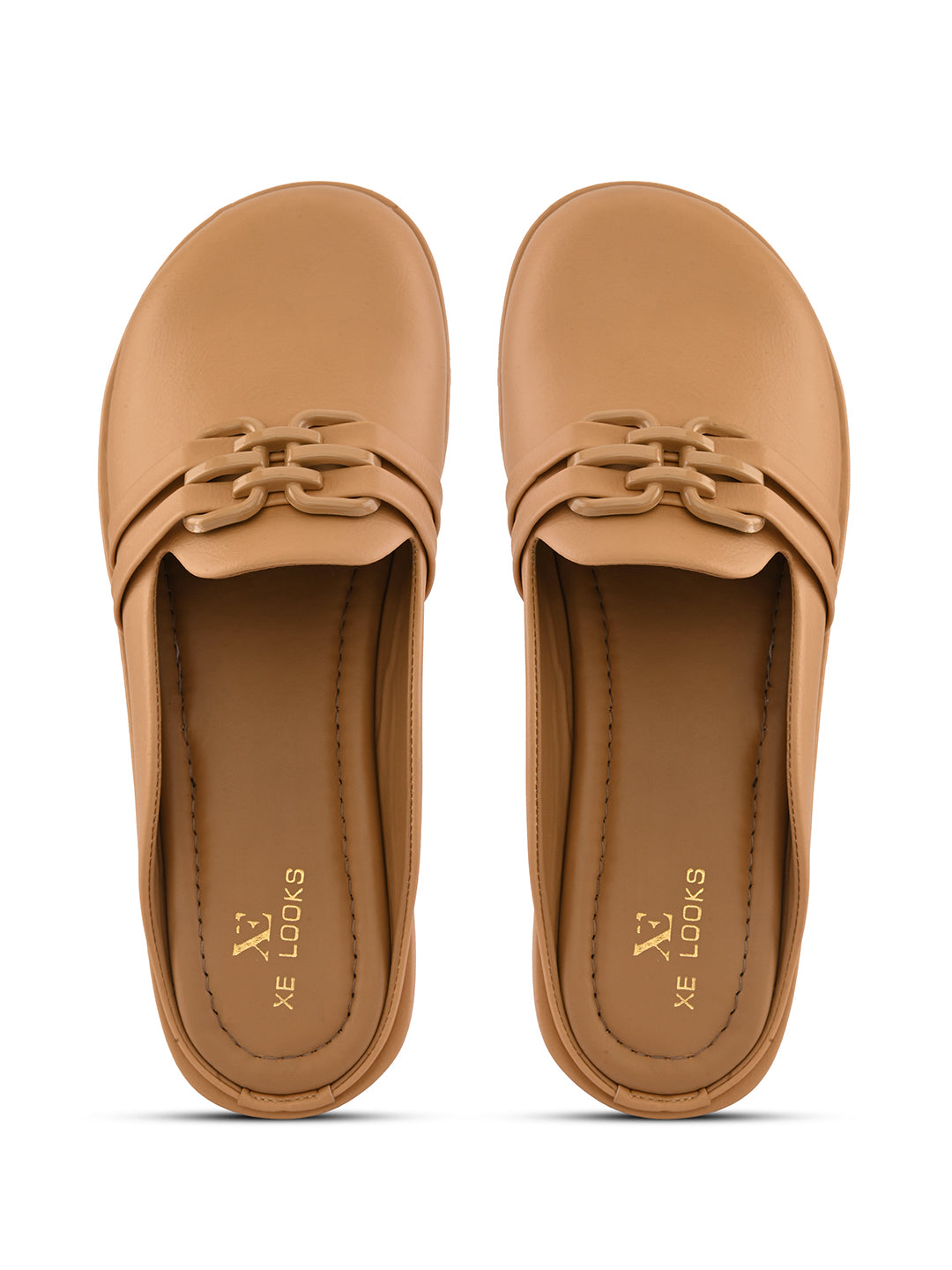 Slip-On Mules with Cushioned Footbed