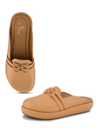 Slip-On Mules with Cushioned Footbed