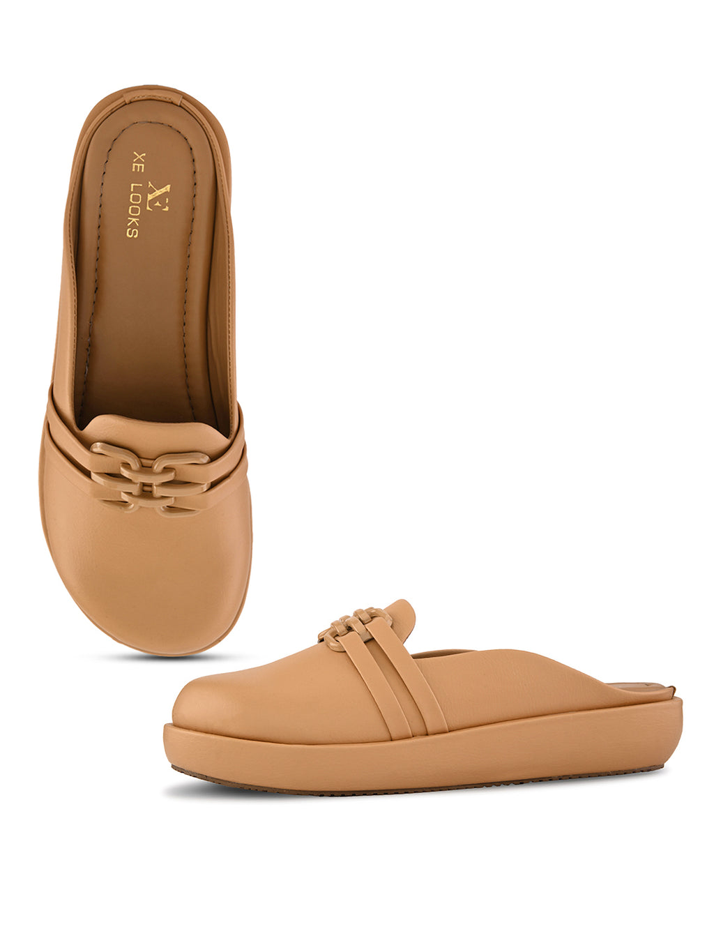 Slip-On Mules with Cushioned Footbed