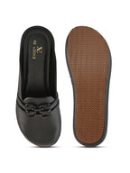 Slip-On Mules with Cushioned Footbed