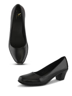 Attractive & Comfortable Block Heel Pumps Ballerinas