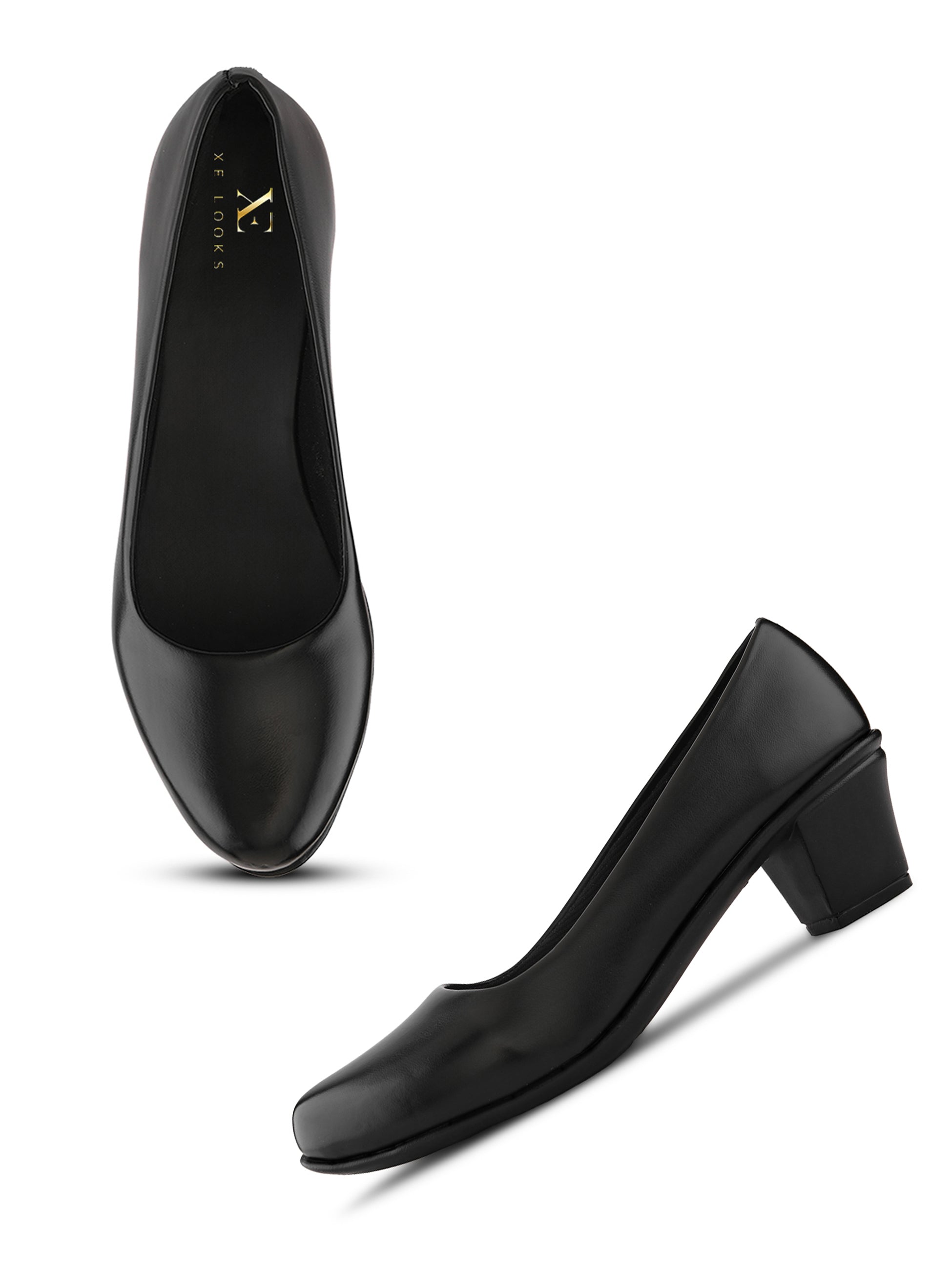 Attractive & Comfortable Block Heel Pumps Ballerinas