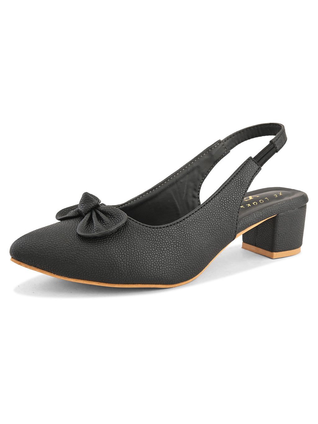 Slingback with Stylish Finish Heels