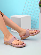 Lightweight Everyday Wear Embellished Comfort  Slippers