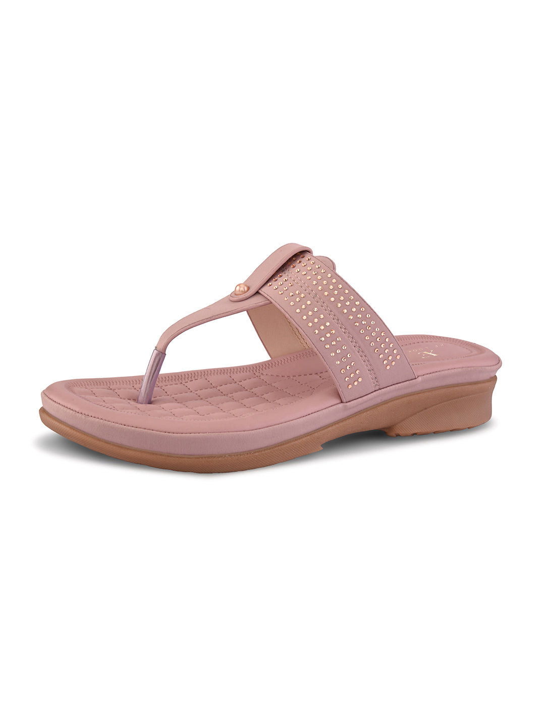 Lightweight Everyday Wear Embellished Comfort  Slippers