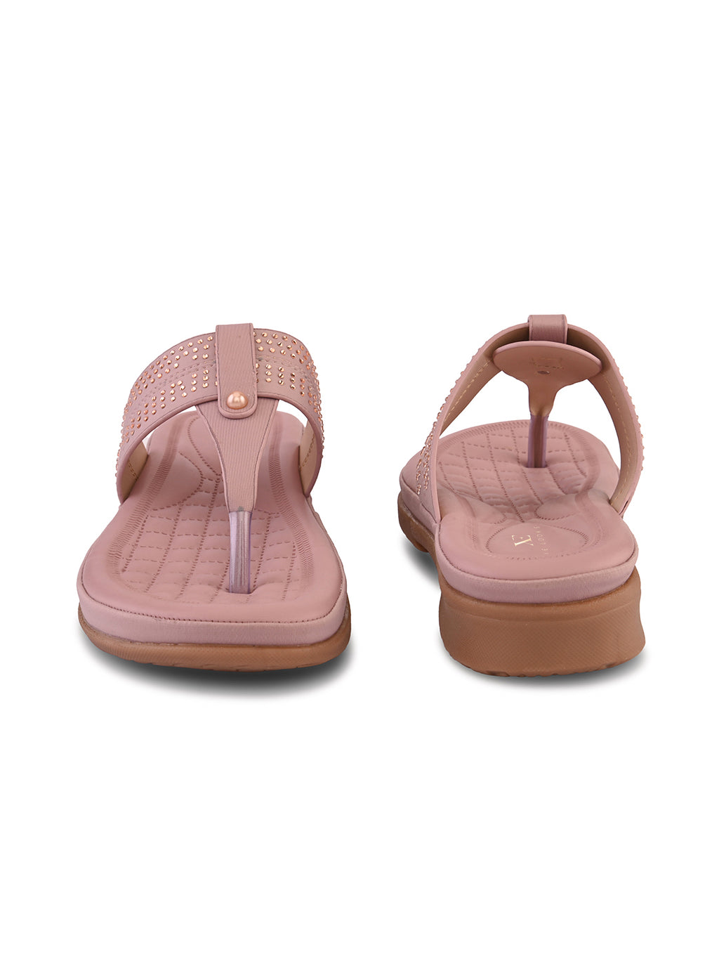 Lightweight Everyday Wear Embellished Comfort  Slippers
