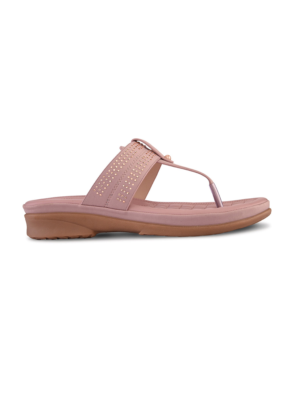Lightweight Everyday Wear Embellished Comfort  Slippers