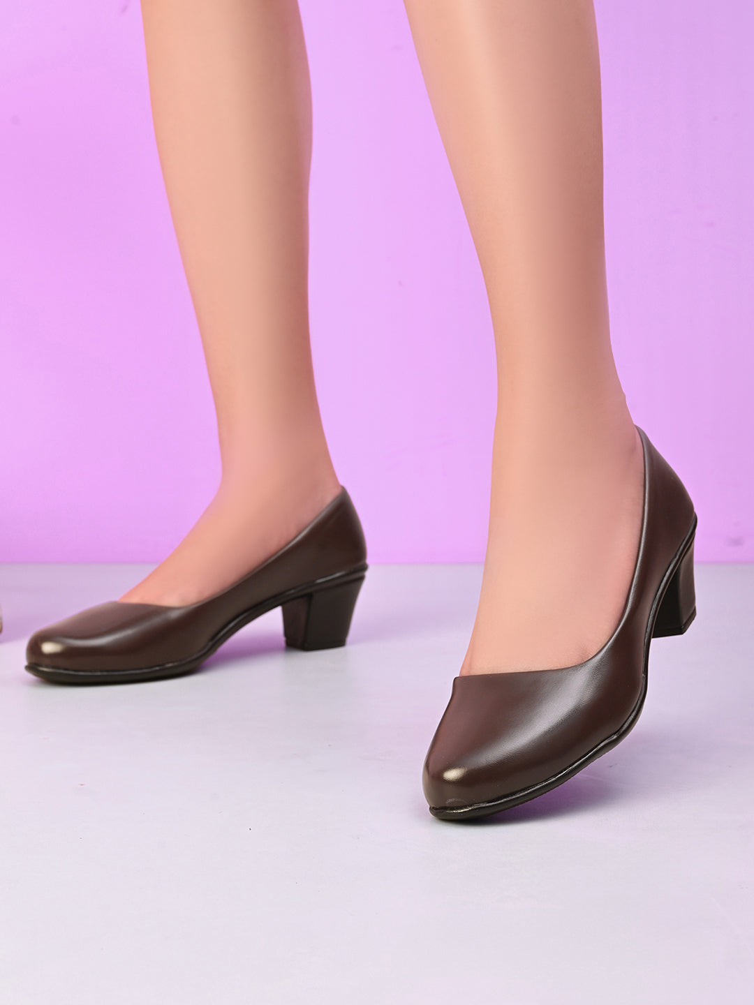 Attractive & Comfortable Block Heel Pumps Ballerinas