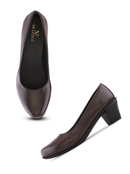 Attractive & Comfortable Block Heel Pumps Ballerinas