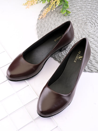 Attractive & Comfortable Block Heel Pumps Ballerinas