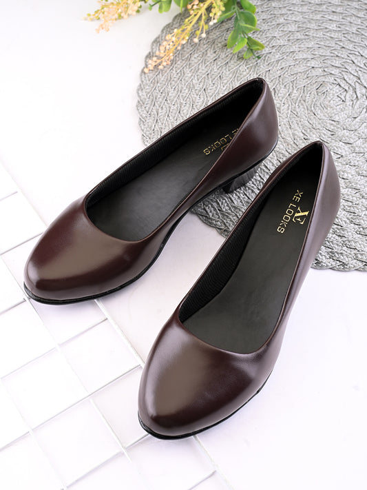 Attractive & Comfortable Block Heel Pumps Ballerinas