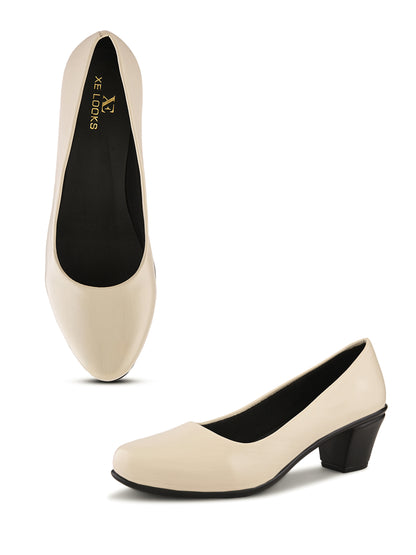 Attractive & Comfortable Block Heel Pumps Ballerinas