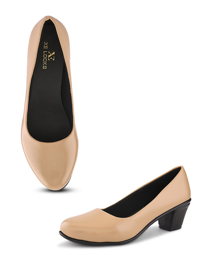 Attractive & Comfortable Block Heel Pumps Ballerinas