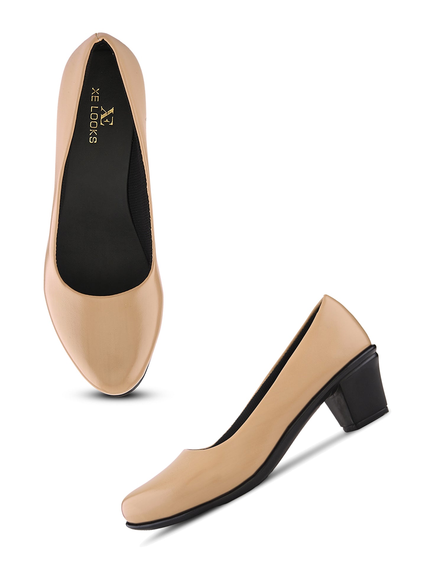 Attractive & Comfortable Block Heel Pumps Ballerinas