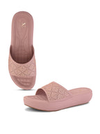 Classic Fancy Wedge Slippers for Women