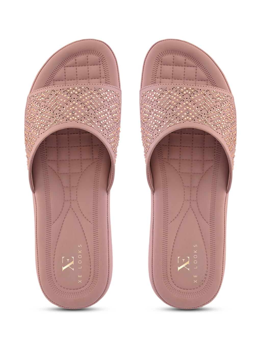 Classic Fancy Wedge Slippers for Women
