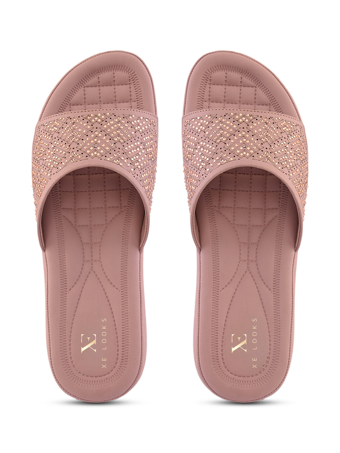 Classic Fancy Wedge Slippers for Women