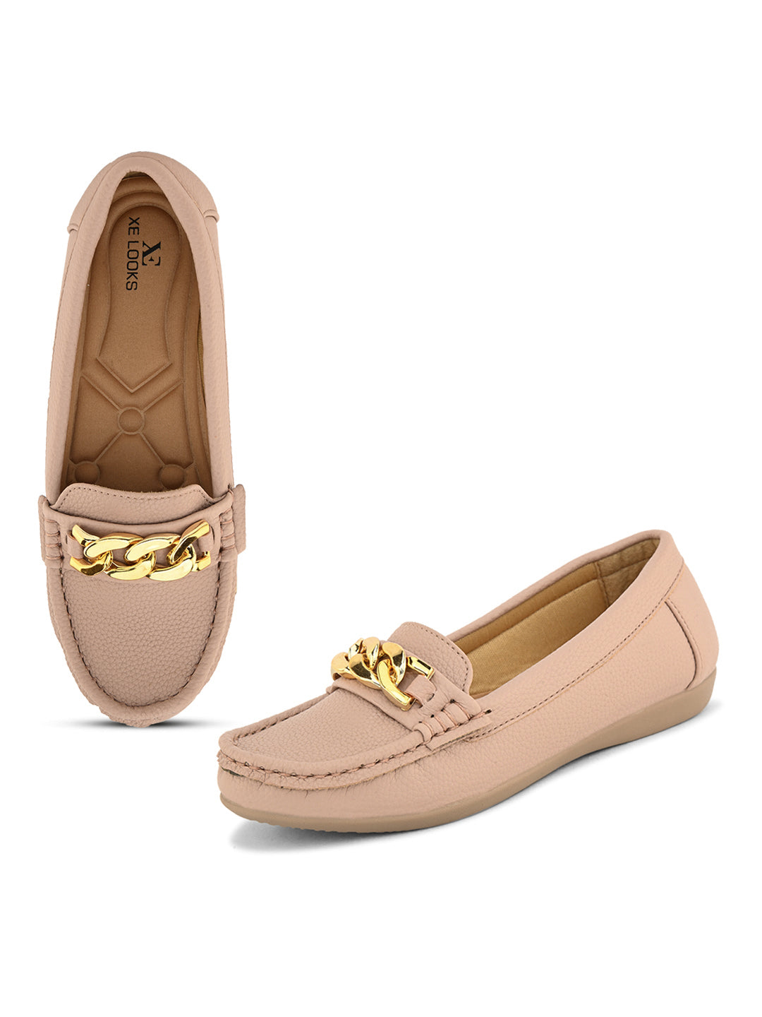 Comfortable ,Stylish & Fancy Chain Design Slip-On - Loafer