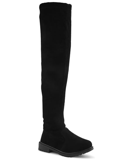 Comfortable Over-The-Knee Flat Long Boots