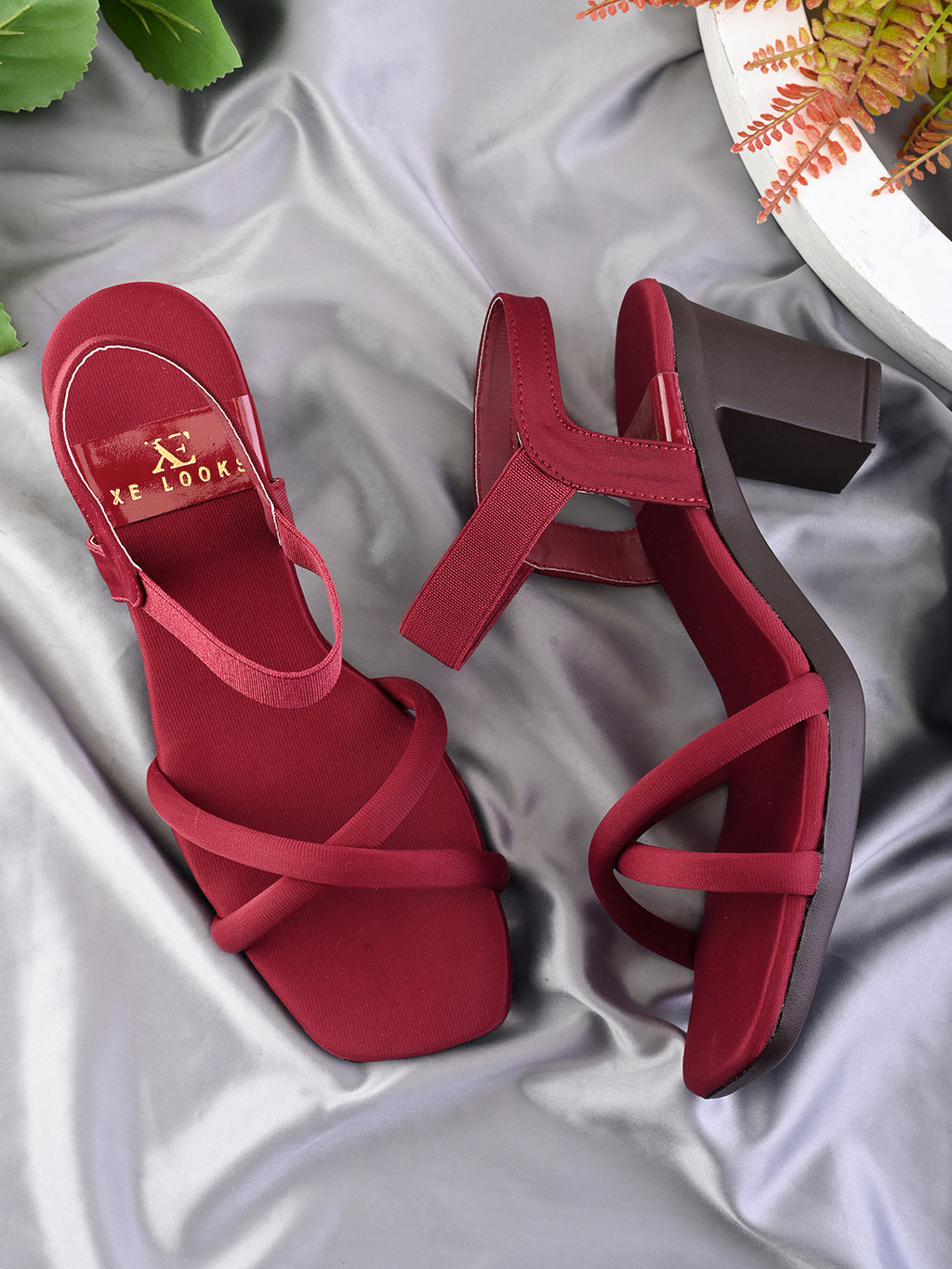 Bold & Attractive with Ankle strap Block High Heels Sandal