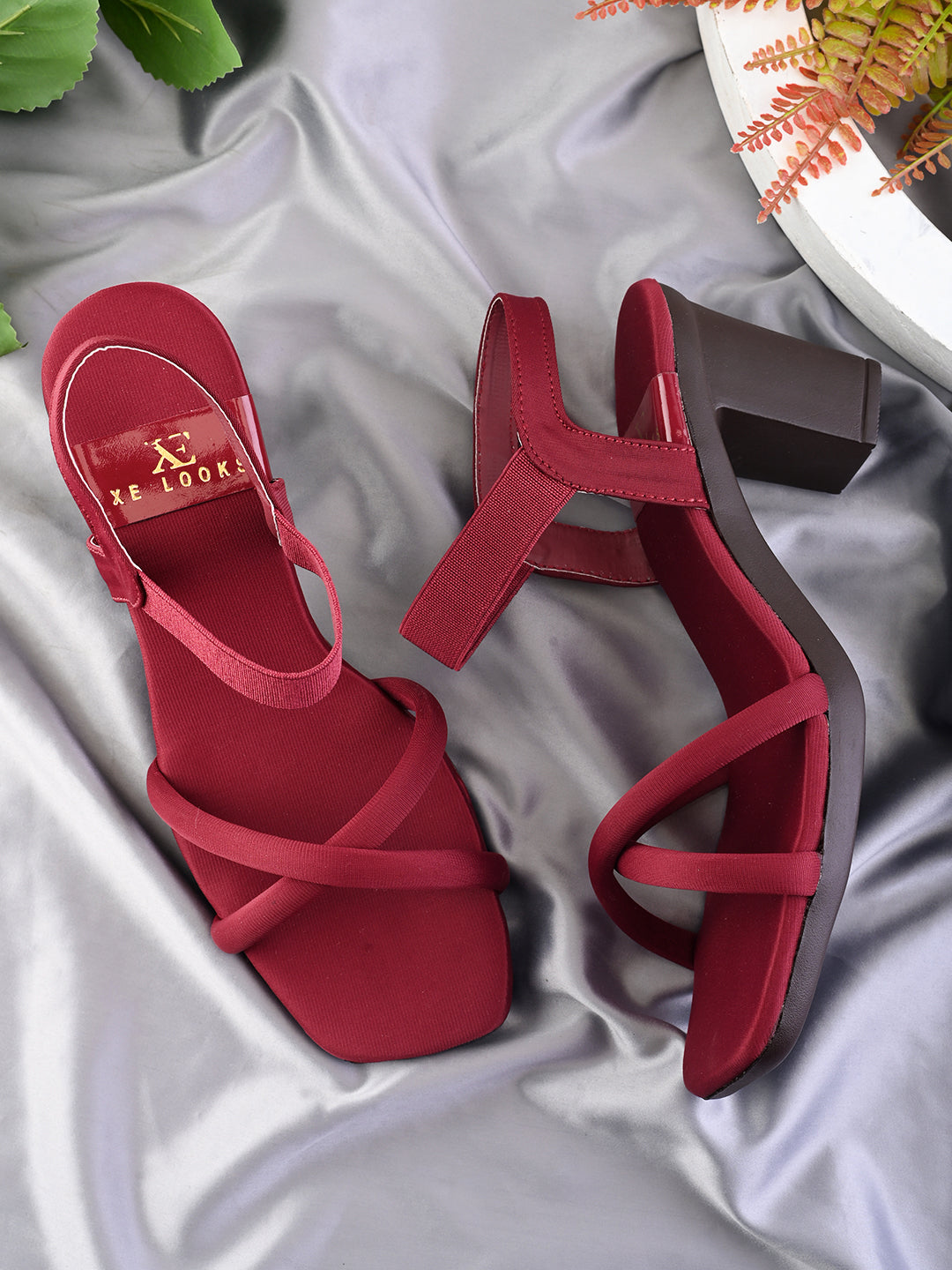 Bold & Attractive with Ankle strap Block High Heels Sandal