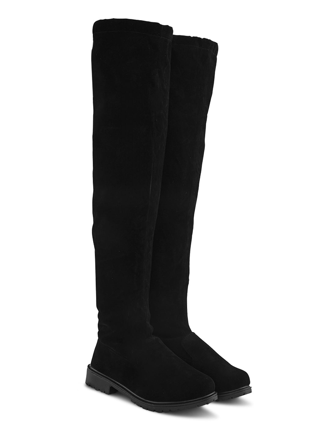 Comfortable Over-The-Knee Flat Long Boots