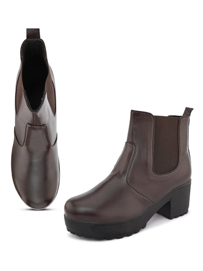 Classy & Elegant Boots With Zip Closure