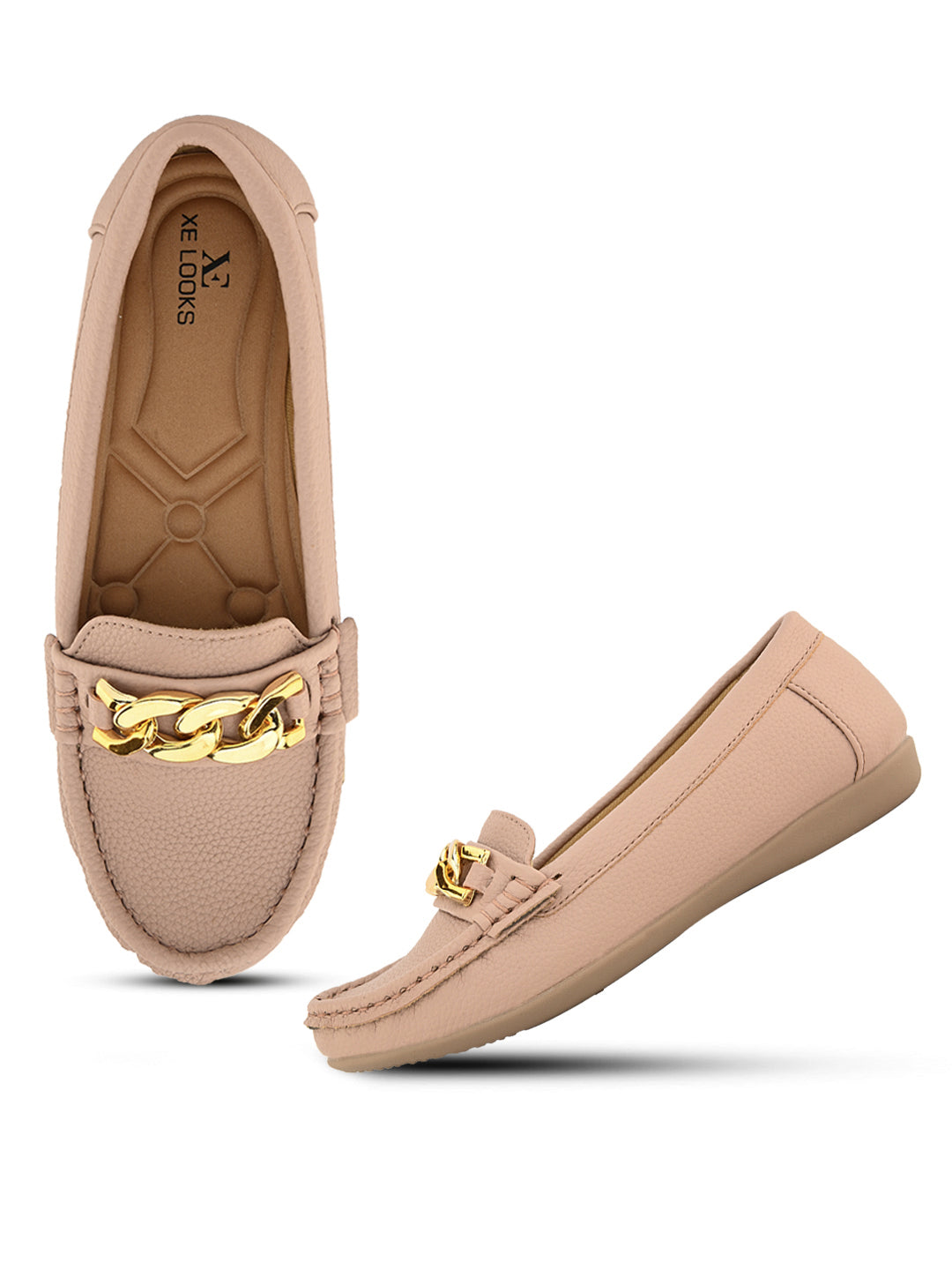 Comfortable ,Stylish & Fancy Chain Design Slip-On - Loafer