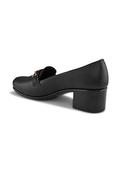Comfortable Formal Block Heel Loafers