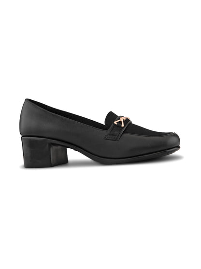 Comfortable Formal Block Heel Loafers