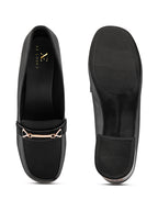 Comfortable Formal Block Heel Loafers